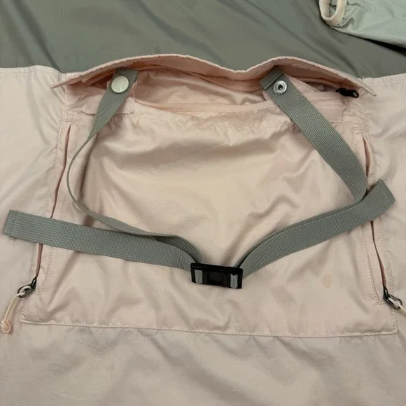 The North Face Class V Pathfinder 1/2 Zip Hooded Pullover Jacket Women's L Pink - Picture 4 of 12